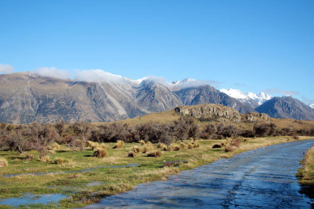 istock Mount Sunday on a sunny clear day with mountains in the background 972539232