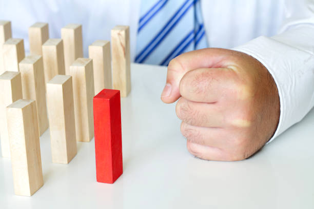 istock Bad angry boss and problems at work abstract business concept 972541854