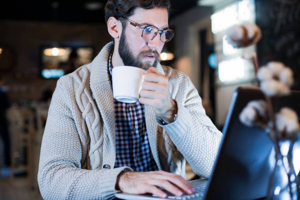 istock Coffee break for businessman 972547672