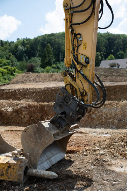 istock Excavation for a new house 972553190