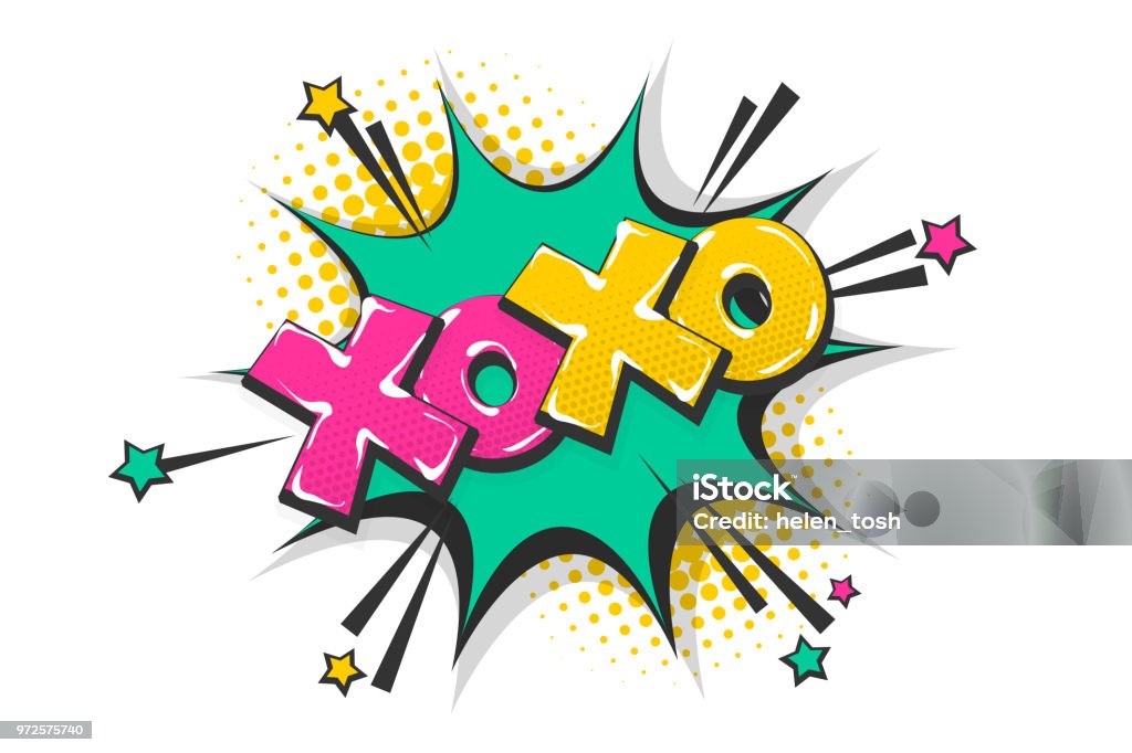 Xoxo Pop Art Comic Book Text Speech Bubble Stock Illustration - Download Image Now - Alphabet, Balloon, Book - iStock Xoxo Pop Art Comic Book Text Speech Bubble Stock Illustration - Download Image Now - Alphabet, Balloon, Book - iStock