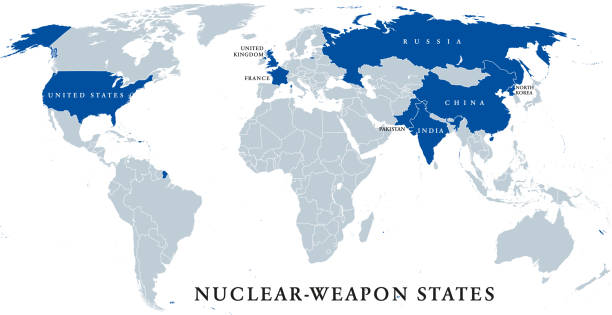 illustrations, cliparts, dessins animés et icônes de états dotés d’armes nucléaires, carte politique - india map cartography pakistan