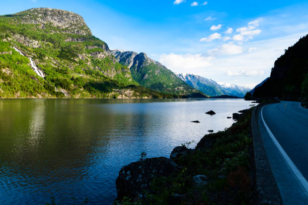 istock View along road 13 in Norway 972587260