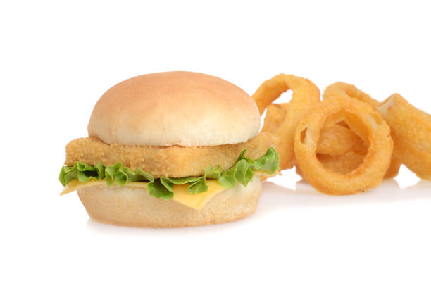 istock fish sandwich with onion rings 972603446