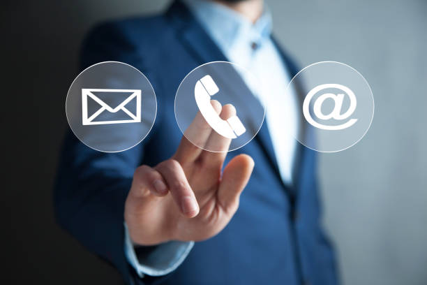 istock Businessman hand  icons 972607016