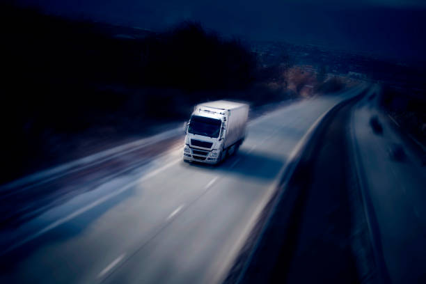 istock truck in road 972607026