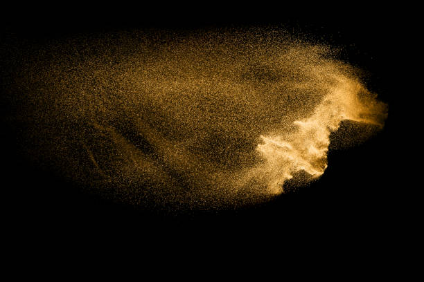 istock Multi color powder explosion isolated on white background. Colored dust splash cloud  on white background. Launched colorful particles on background. Painted Holi in festival. 972622984