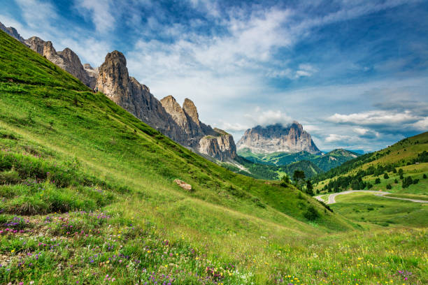 istock Alpine landscape from South Tirol, Italy 972659912