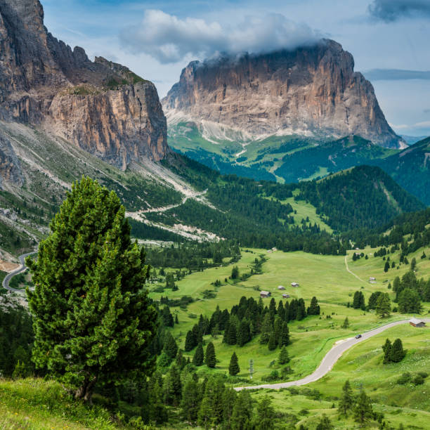istock Alpine landscape from South Tirol, Italy 972662176