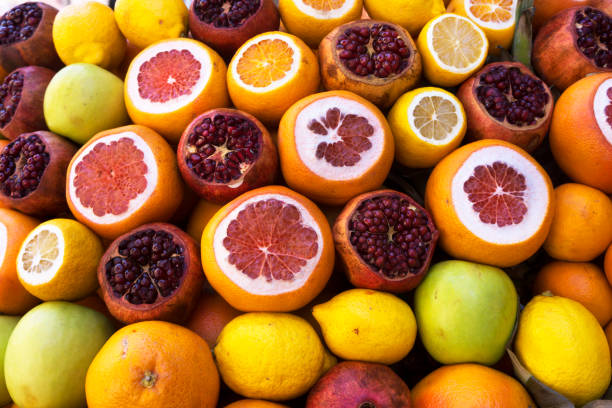 istock Fresh fruits for preparing juice 972671940