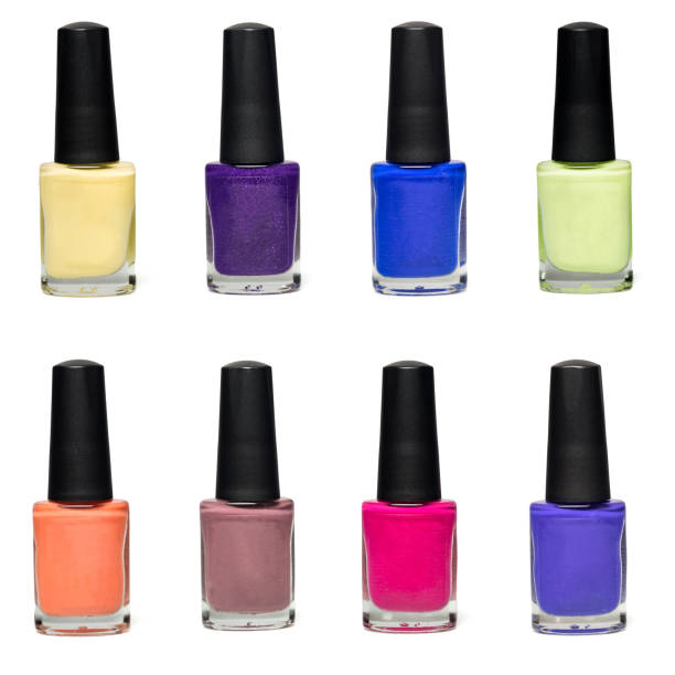 istock Bottles with  nail Polish 972675466