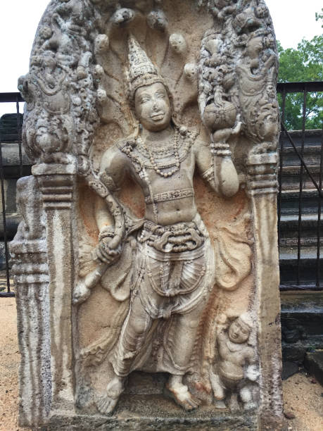 istock Guardstone in Anuradhapura, Sri-Lanka 972689022