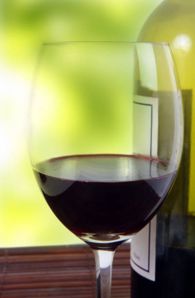 istock Close-Up Of Wine Glass On Table 972699976