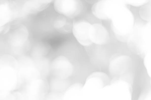 istock white blurred backdrop of nature, circle white wallpaper, gray bokeh background 972704196
