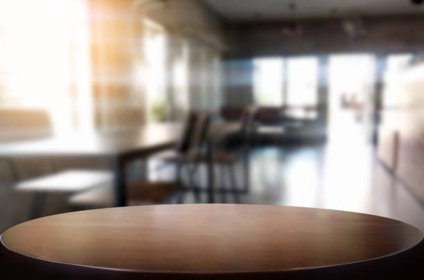 istock Close-Up Of Empty Table At Home 972704572
