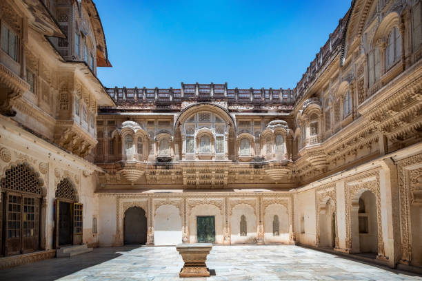 istock Mehrangarh fort at Jodhpur, Rajasthan, India. 972710624