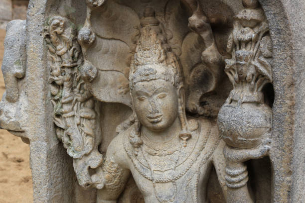 istock Guardstone in Anuradhapura, Sri-Lanka 972717402