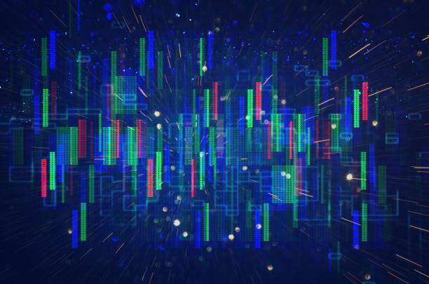 istock Futuristic retro background of the 80`s retro style. Digital or Cyber Surface. neon lights and geometric pattern 972719436