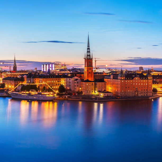 istock Evening scenery of Stockholm, Sweden 972721930