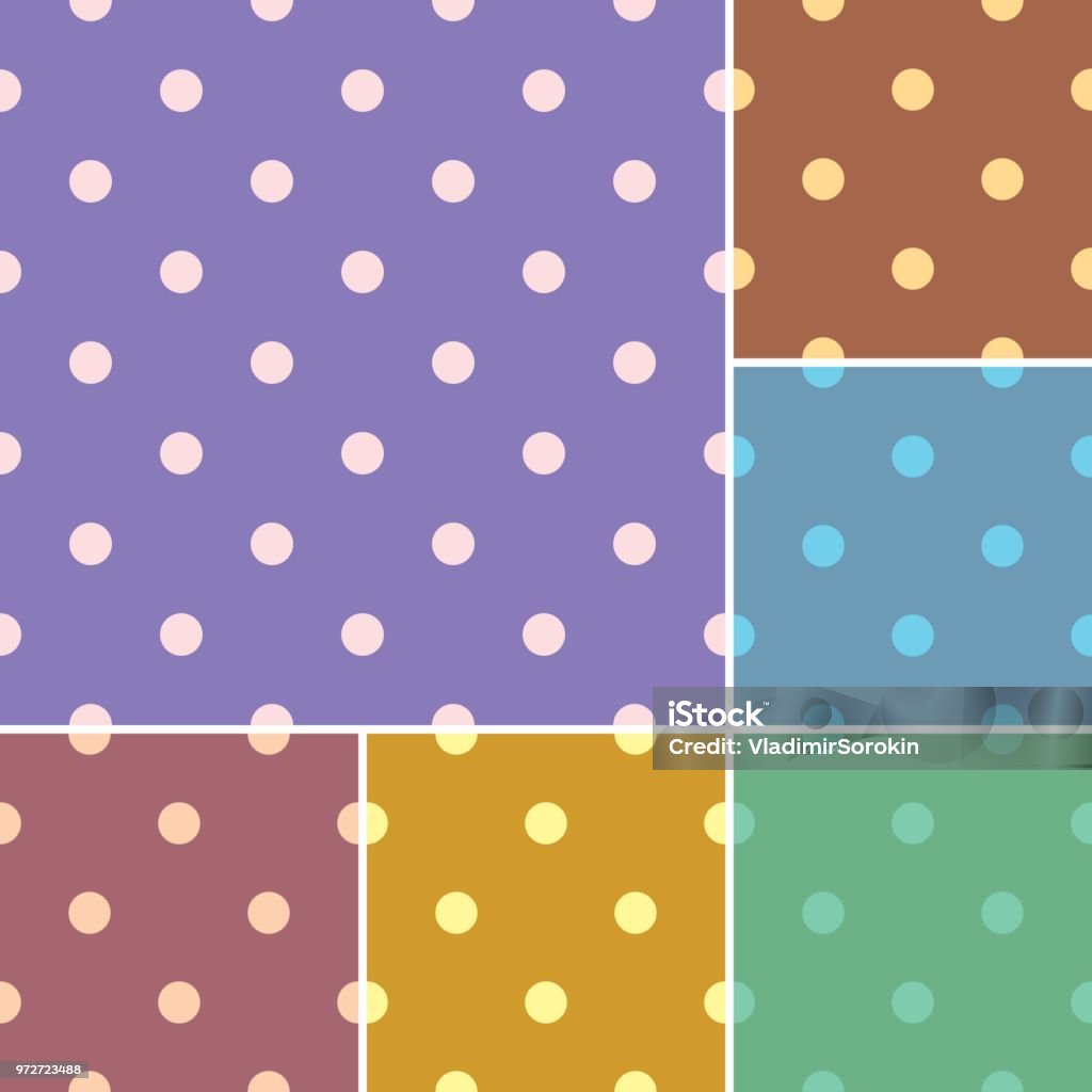 Botted Vector Pattern Vector Dotted Patterns Set Stock Illustration - Download Image Now ...