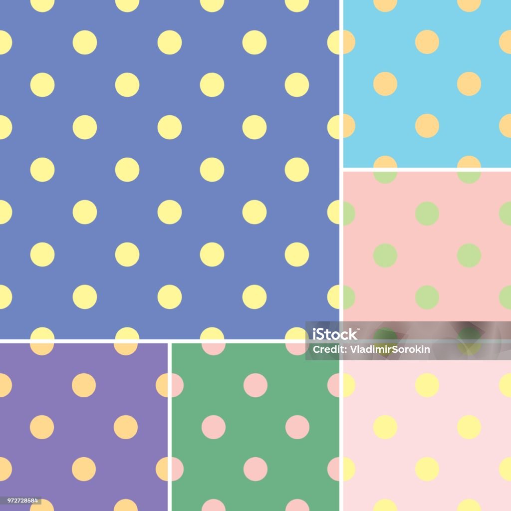 Vector Dotted Patterns Set Stock Illustration - Download Image Now ...