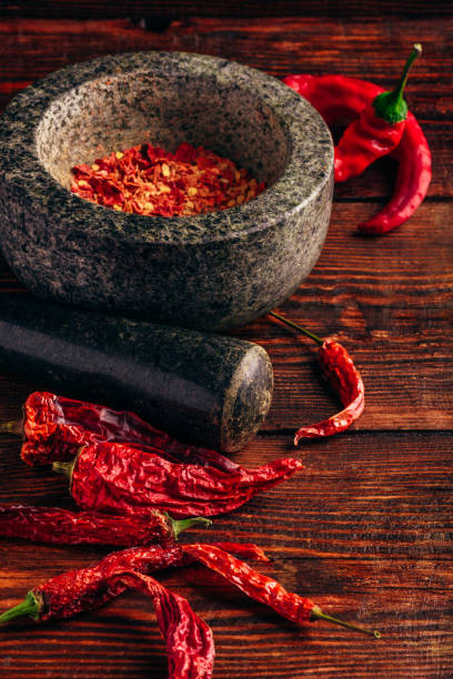 istock Dried and crushed red chili pepper 972746684