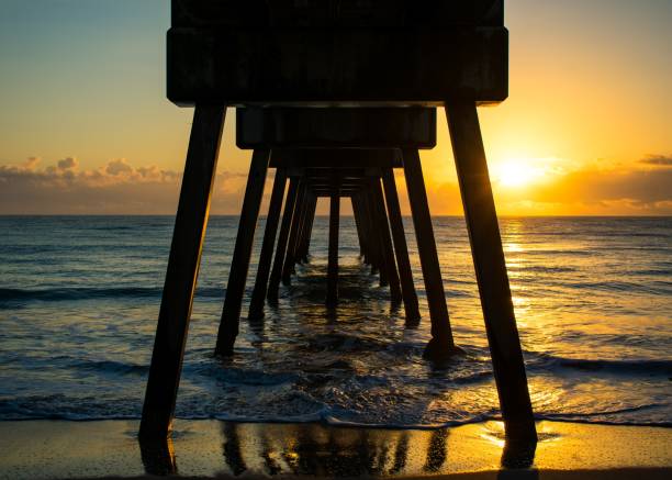 istock Sunrise at Vero Beach Pier 972754570