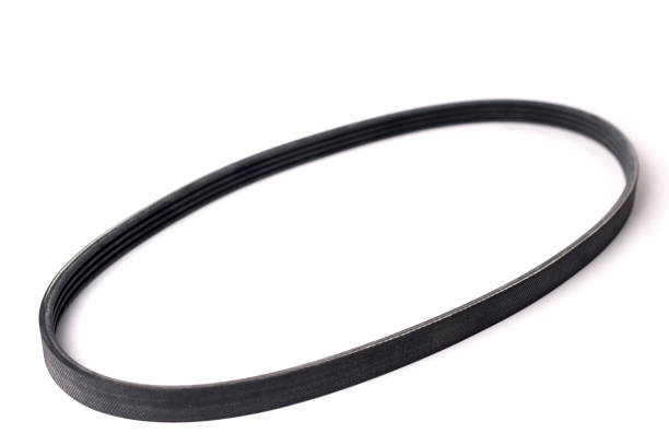 istock New Car alternator belt isolated on white background 972754786