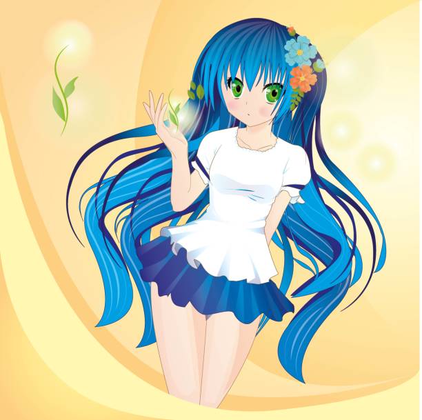 10 nhân vật anime tóc xanh dương đầy bí ẩn