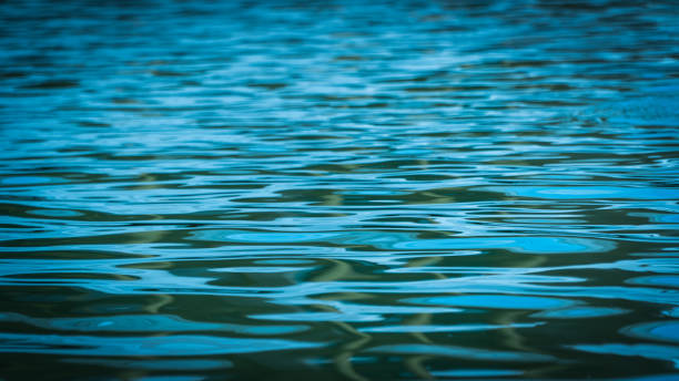 istock Nature beautiful abstract blue wave water surface background texture blur 972781736