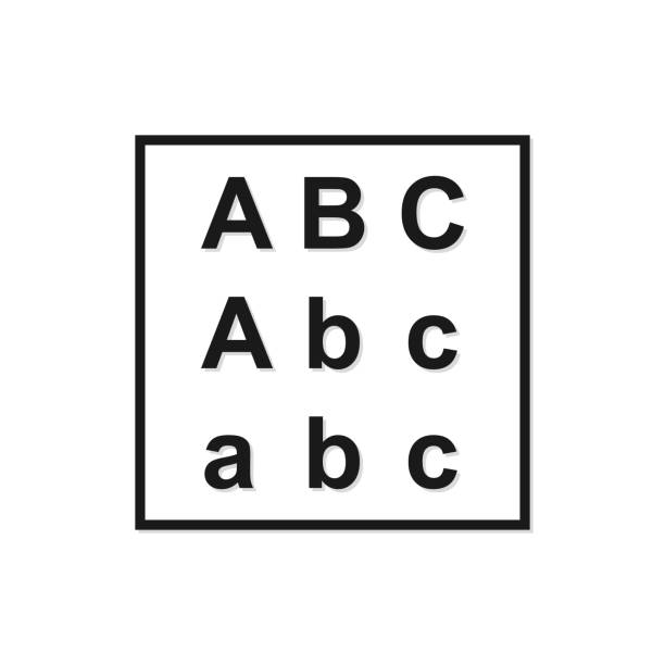 illustrations, cliparts, dessins animés et icônes de illustration vectorielle abc icône. - geometric shape block cube backgrounds