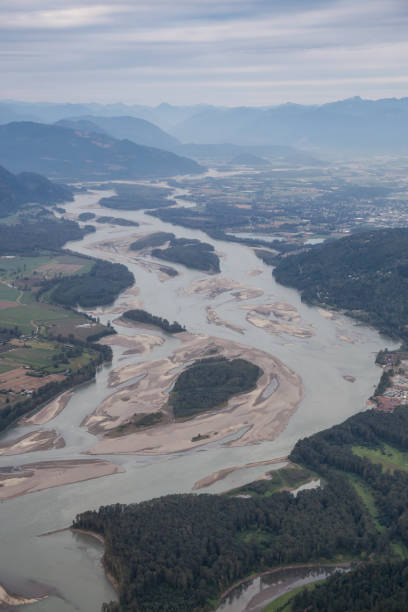 istock Aerial View of River 972836162