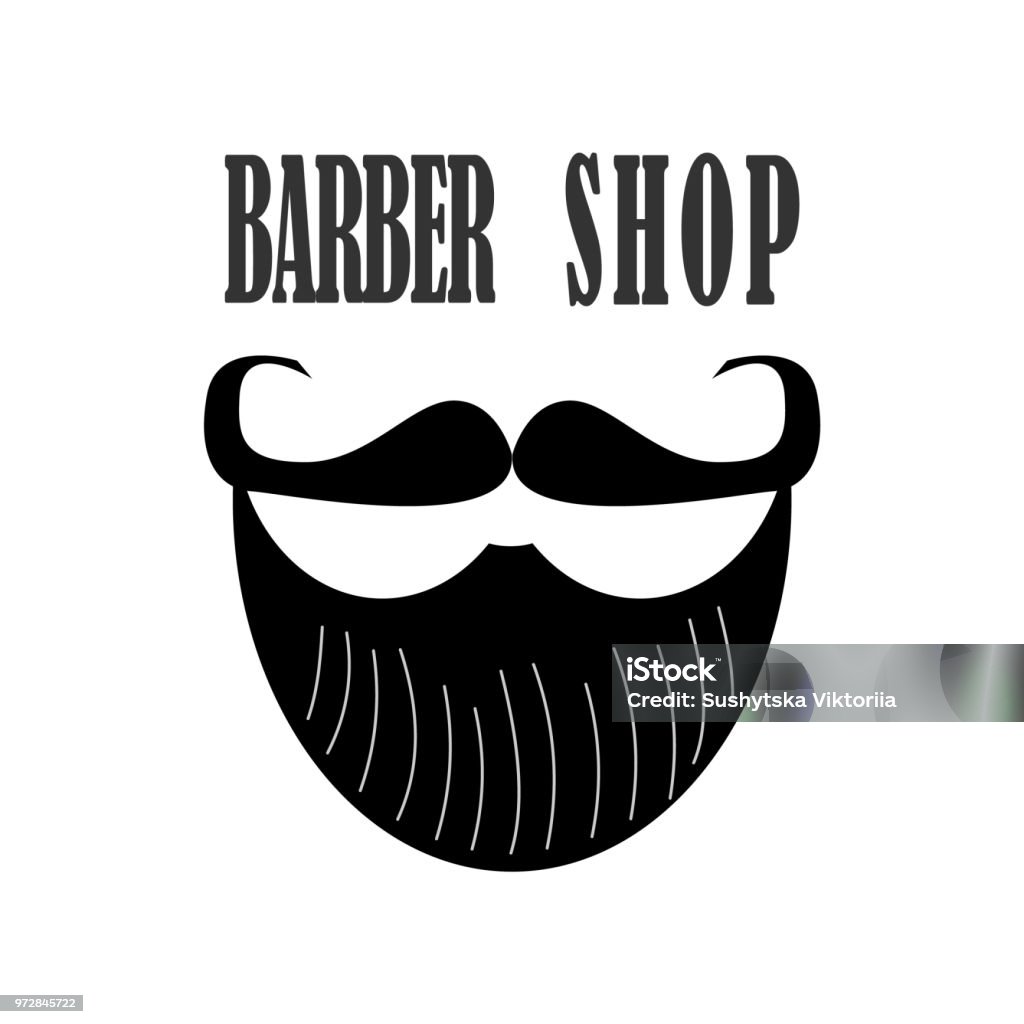 Thiết Kế Logo Barbershop Dòng Chữ Của Barber Hình Minh Họa Vector ...