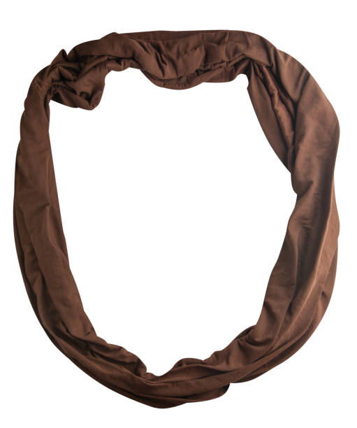 scarf summer. multicolored scarf. Scarf top view