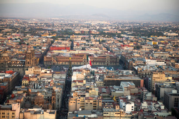 istock View on Mexico city. 972858734