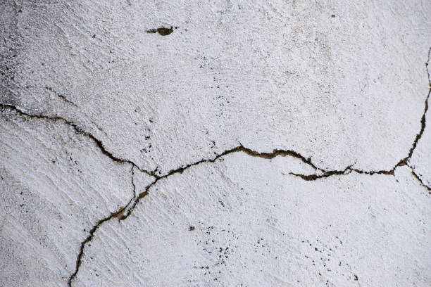 istock Full Frame Shot Of Cracked Wall 972866378