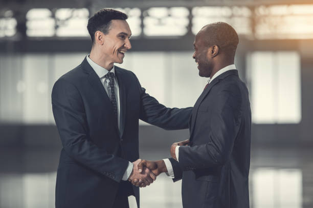 istock Beaming employers welcoming during labor 972880118