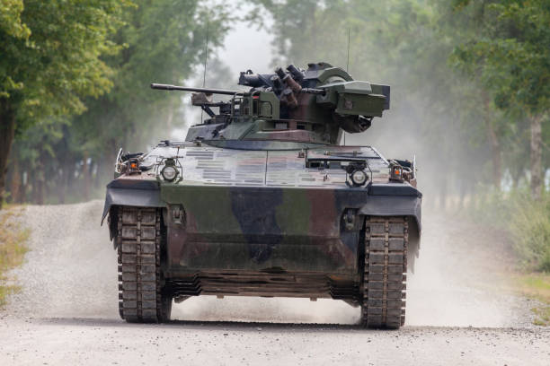 istock German infantry fighting vehicle drives on a road 972885294