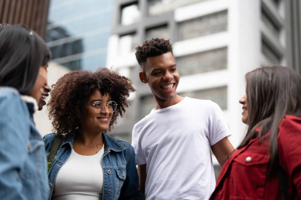 istock Authentic Group of Diverse Friends Having Fun 972901926