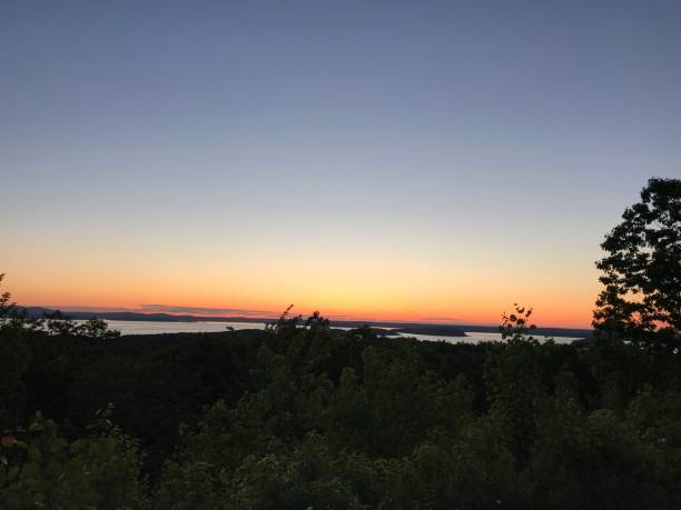 istock Maine Coastline dawn before sunrise 972933616