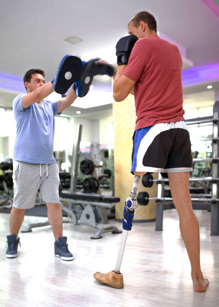 istock Brave hero in the gym 972936736