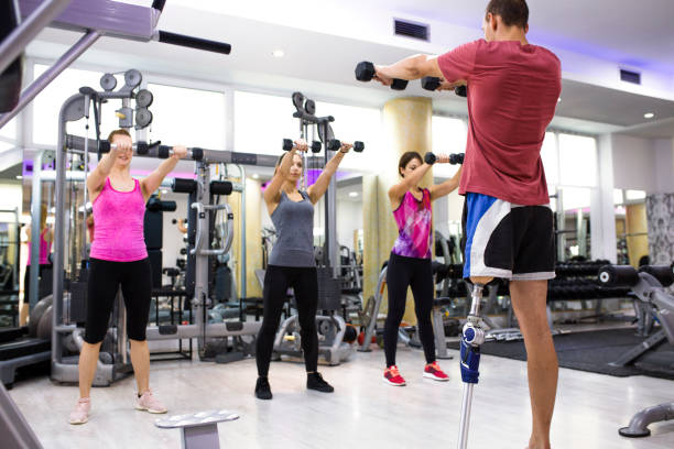 istock Brave hero in the gym 972936854