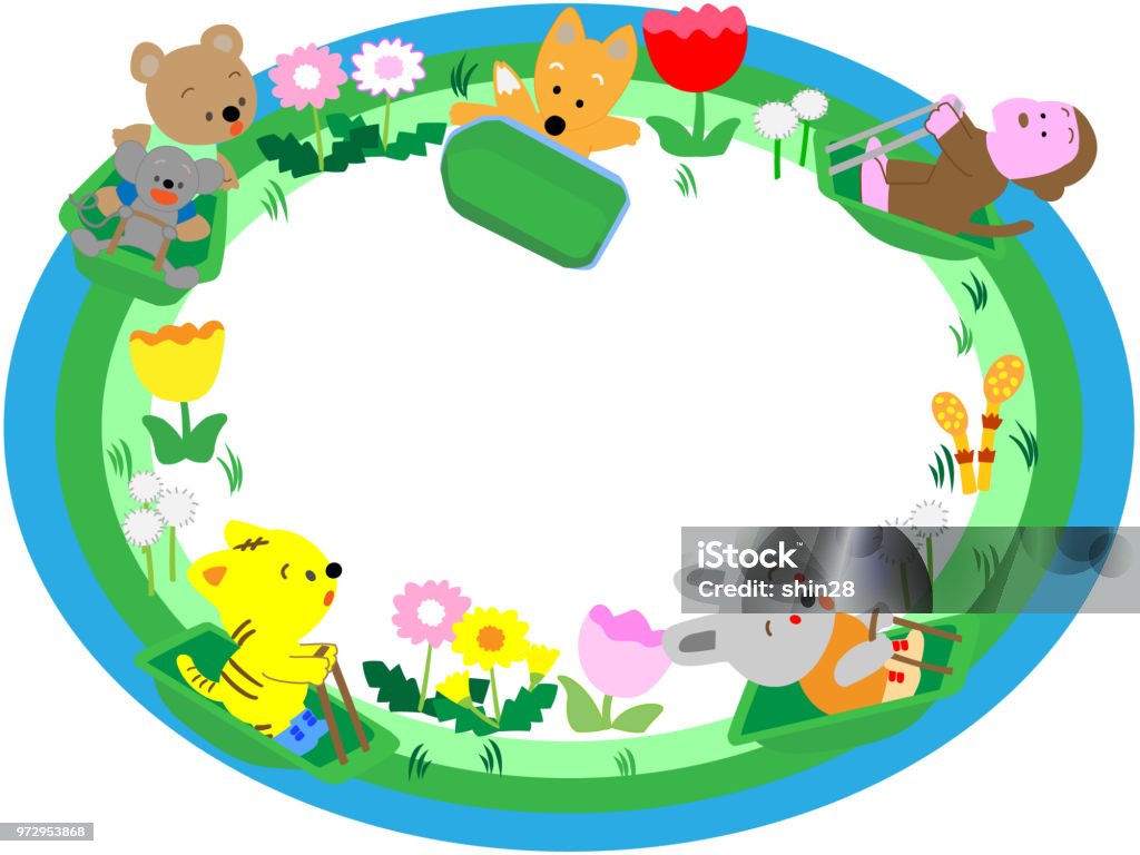 Vector Spring Animal Spring Animals Stock Illustration - Download Image Now - Animal, Animal ...