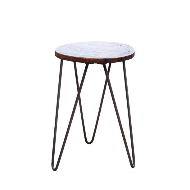istock Wooden round chair 972964878