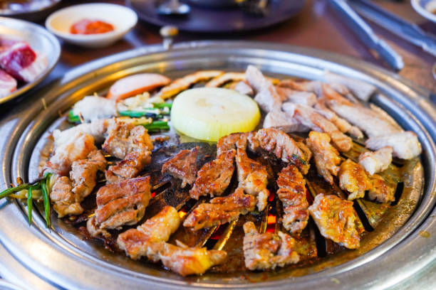 istock grilled pork belly korean barbecue 972973918