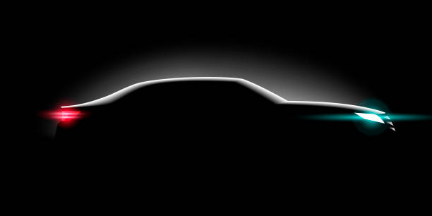 istock realistic business car in the dark and the light 972978572
