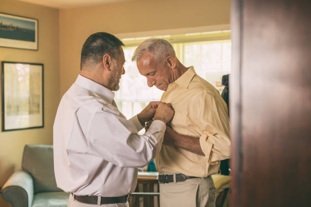 istock loving middle aged gay couple 972988240