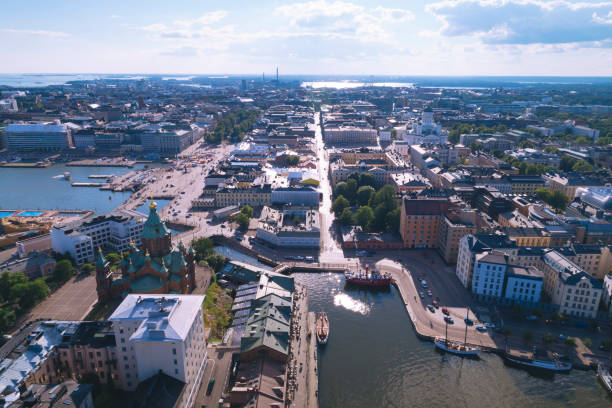 istock Helsinki aerial, Finland 972988478