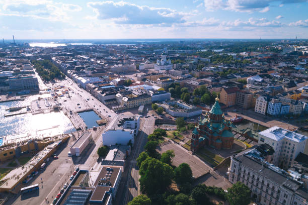 istock Helsinki aerial, Finland 972988482