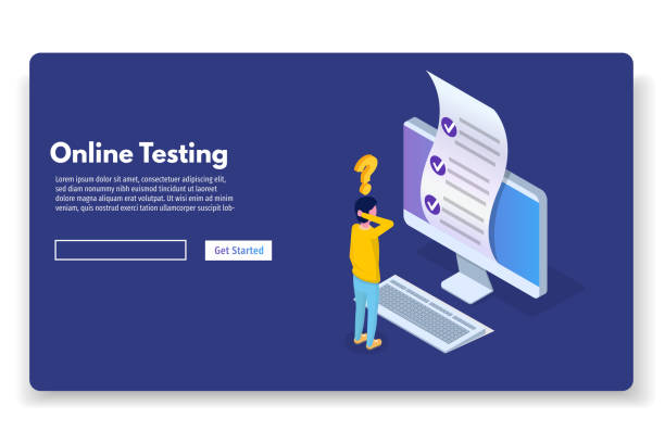 Computer Testing Images Graphic 13,900+ Taking A Test Computer Stock Illustrations, Royalty-Free Vector ...
